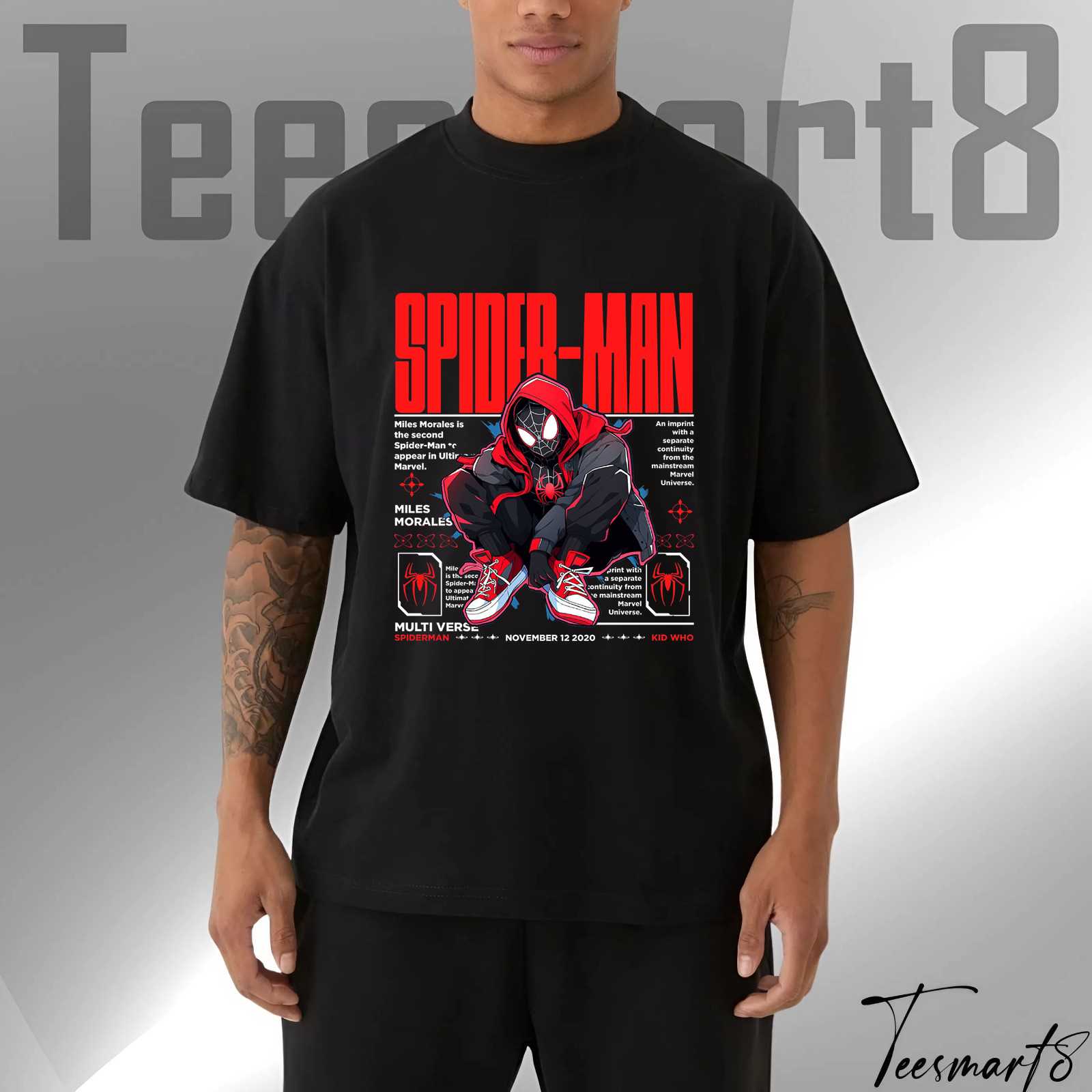 Spiderman T-Shirt – Classic Marvel Superhero Tee